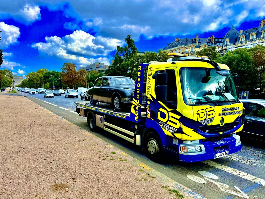 Dépannage et remorquage professionnel DS Assistance - Service 24h/24